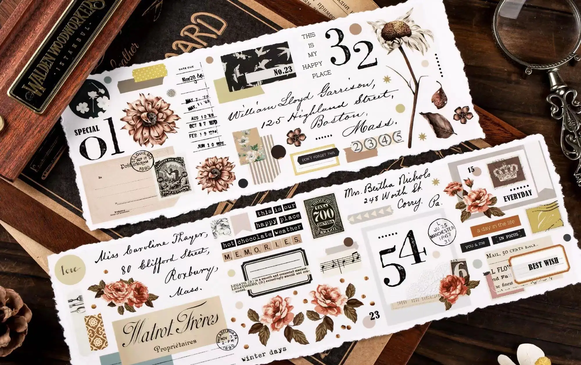 Mooka Studio Vintage Daily Collection Notes Washi PET Tape for Card Making DIY Scrapbooking Decorative Sticker
Mooka Studio Vintage Daily Collection Notes Washi PET Tape for Card Making DIY Scrapbooking Decorative Sticker