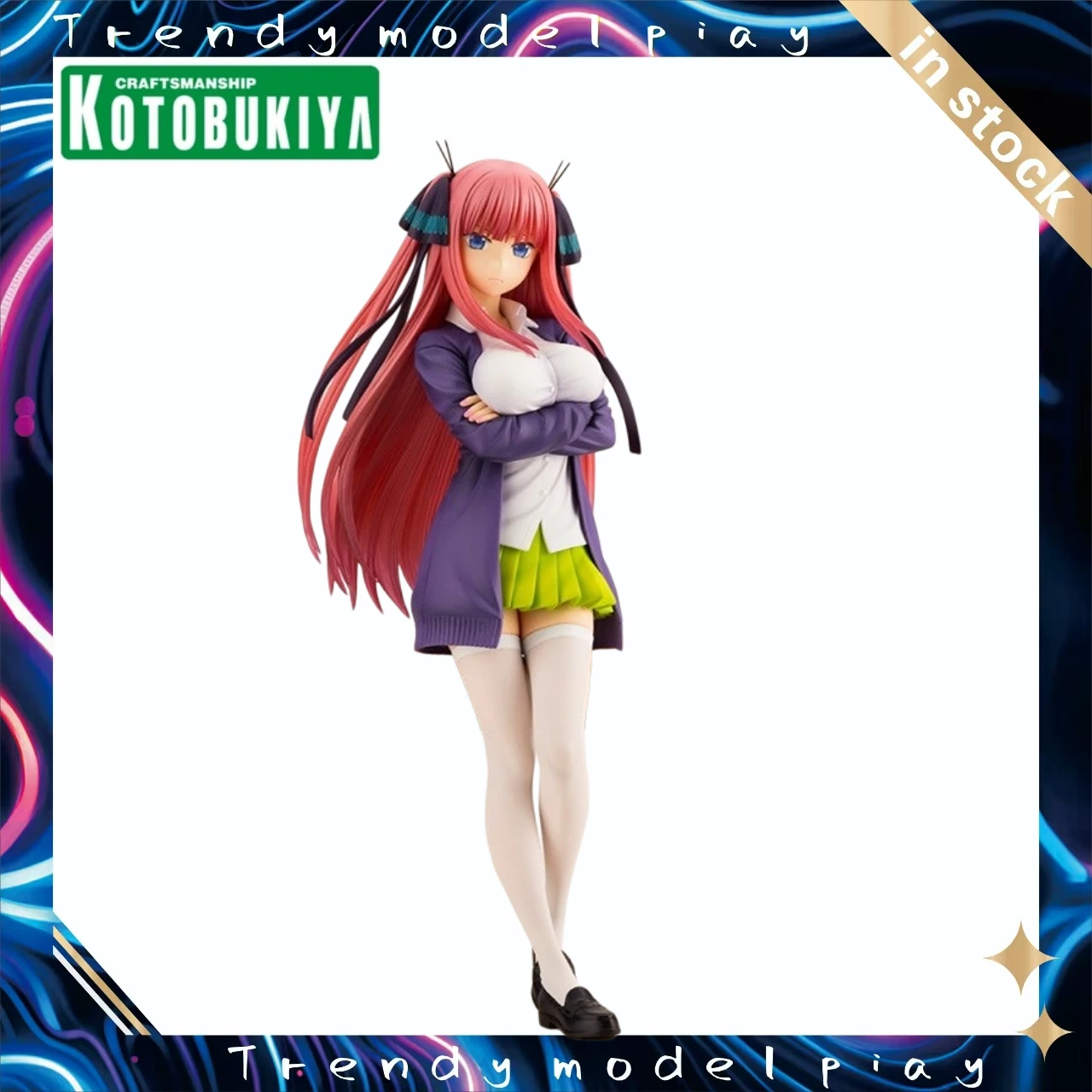 В наличии оригинальные KOTOBUKIYA The Quintessential Quintuplets Nakano Nino 1/8 фигурки модели игрушки коллекция подарков
В наличии оригинальные KOTOBUKIYA The Quintessential Quintuplets Nakano Nino 1/8 фигурки модели игрушки коллекция подарков