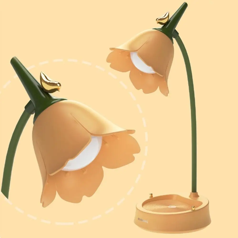 Adjustable Flower Shaped Lamp Touch Control 3 Color Light Table Light Vintage Decorative Lighting Bedside Reading Lamp
Adjustable Flower Shaped Lamp Touch Control 3 Color Light Table Light Vintage Decorative Lighting Bedside Reading Lamp