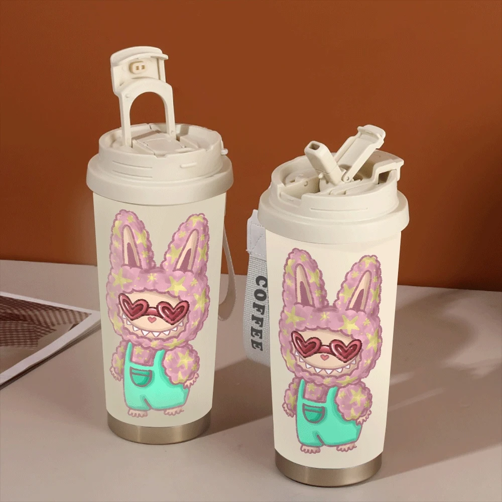 Cute Labubu Pattern Water Cup Large Capacity Women Portable Coffee Cup Labubu Kawaii Cartoon Camping New Labubu Birthday Gifts
Cute Labubu Pattern Water Cup Large Capacity Women Portable Coffee Cup Labubu Kawaii Cartoon Camping New Labubu Birthday Gifts
