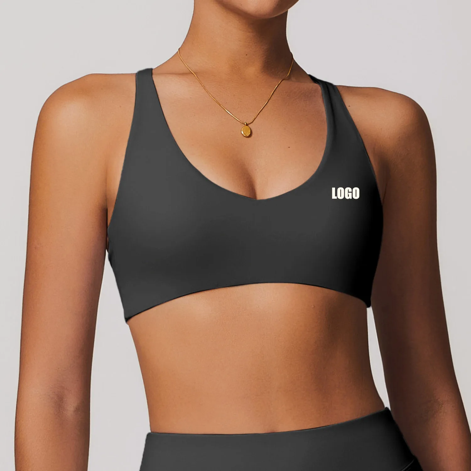 Customized LOGO women's tight back yoga bra running fitness sports underwear yoga clothes outer top
Customized LOGO women's tight back yoga bra running fitness sports underwear yoga clothes outer top