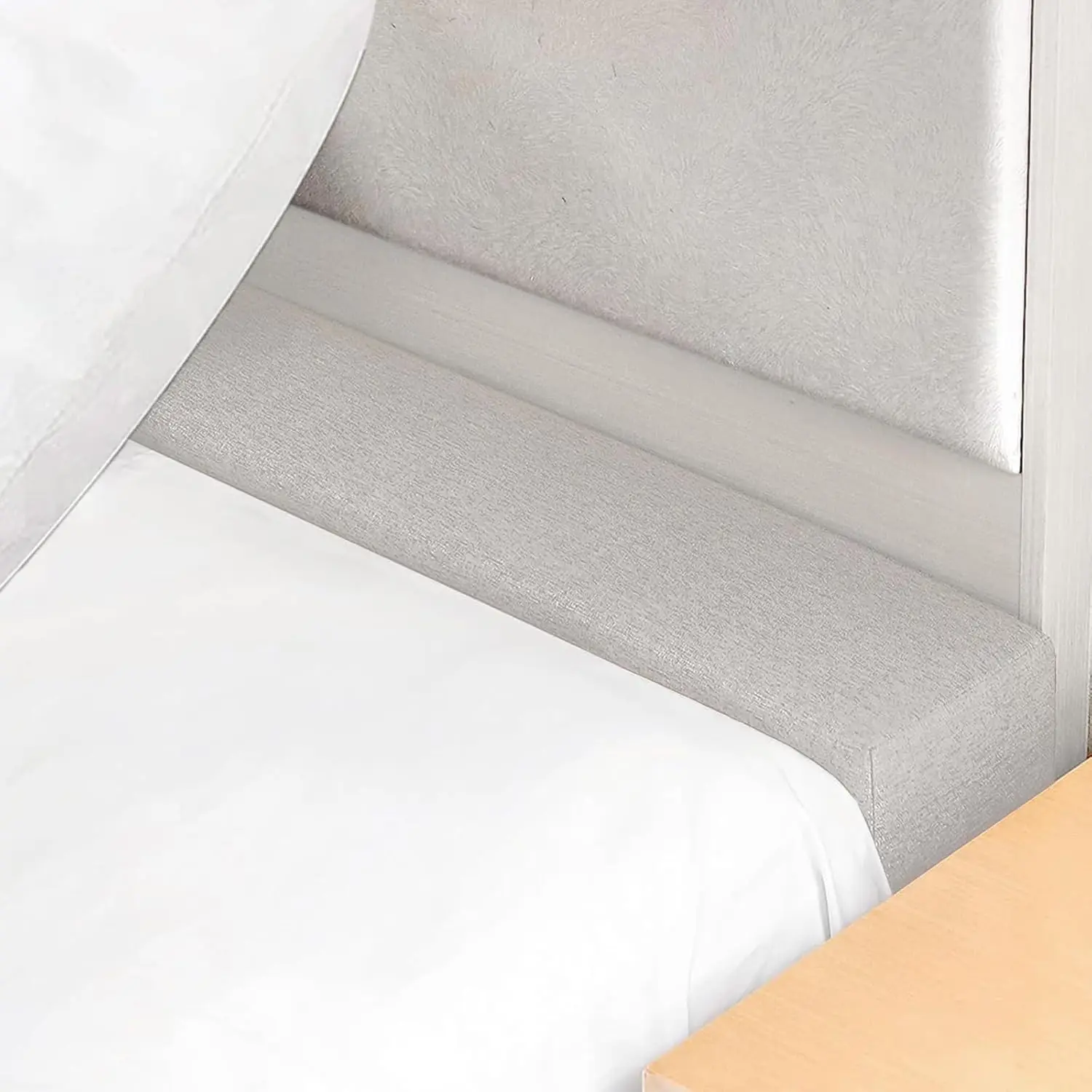 Mattr Extender, Bed Gap/Space Filler, Headboard Pillow Between Headboard And Mattr Or Wall, High-Density Foam With Removable
Mattr Extender, Bed Gap/Space Filler, Headboard Pillow Between Headboard And Mattr Or Wall, High-Density Foam With Removable