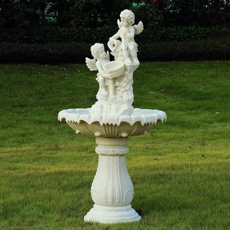 HYS European fountain living room flowing water ornament entrance decoration angel sculpture handicraft large rockery flowing
HYS European fountain living room flowing water ornament entrance decoration angel sculpture handicraft large rockery flowing