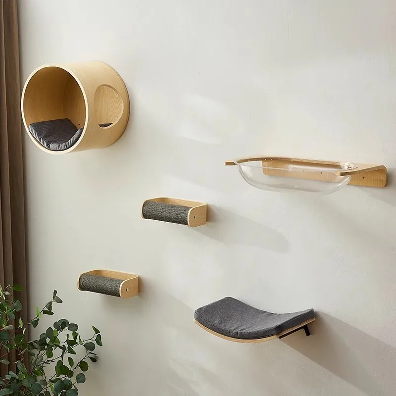 Wall-mounted Cat Climbing Frame Stable and Sturdy Cats Bed Space Capsule Cat Hammock Breathable Cats Supplies Products
Wall-mounted Cat Climbing Frame Stable and Sturdy Cats Bed Space Capsule Cat Hammock Breathable Cats Supplies Products