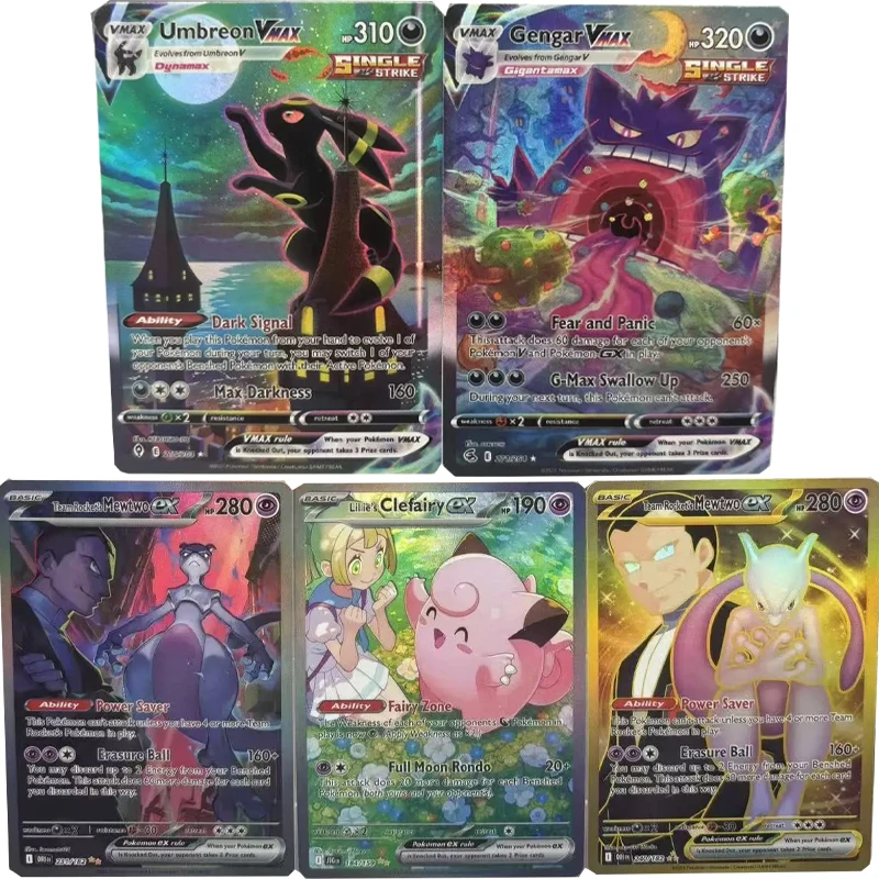 DIY PTCG Card Rayquaza Nachtara Folipurba Feelinara Aquana Evoli Blitza EX VMAX Self Made Single Card Proxy Toy
DIY PTCG Card Rayquaza Nachtara Folipurba Feelinara Aquana Evoli Blitza EX VMAX Self Made Single Card Proxy Toy