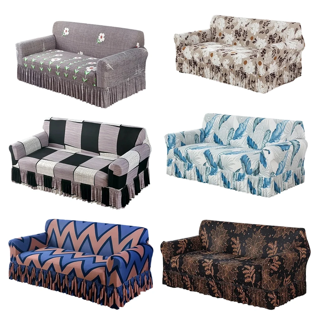 Printing Elastic Sofa Cover with Skirt Full Coverage Elastic Decorate The Sofa in The Living Room Couch Cover Чехол Для Дивана
Printing Elastic Sofa Cover with Skirt Full Coverage Elastic Decorate The Sofa in The Living Room Couch Cover Чехол Для Дивана