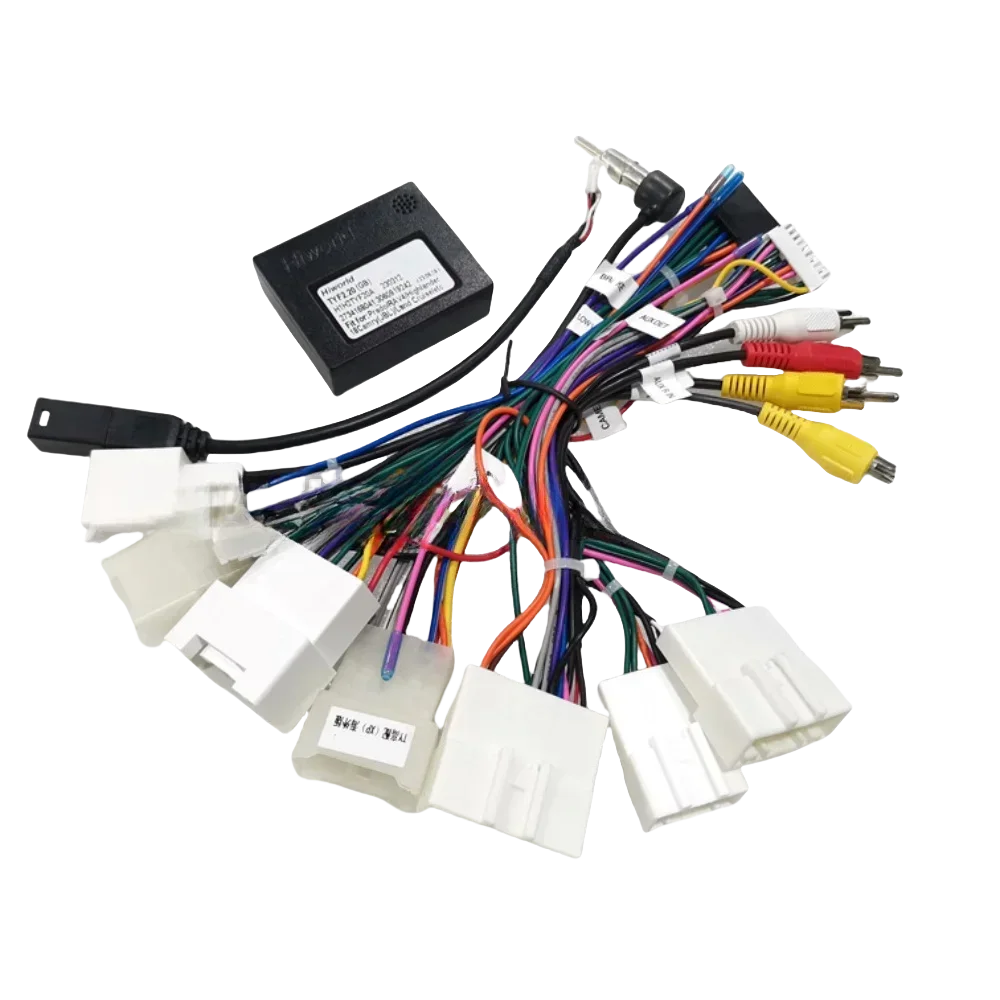 2010 For Toyota Car Stereo 16 Pin Radio Wire Harness with Canbus Compatible with Toyota Camry Corolla RAV4 Prado 2014-2018
2010 For Toyota Car Stereo 16 Pin Radio Wire Harness with Canbus Compatible with Toyota Camry Corolla RAV4 Prado 2014-2018