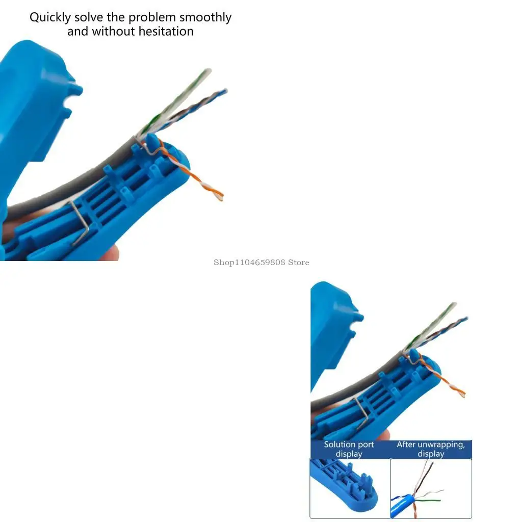 Портативный инструмент для зачистки кабеля из АБС-пластика, легкий инструмент для распутывания, выпрямляет защиту жил
Портативный инструмент для зачистки кабеля из АБС-пластика, легкий инструмент для распутывания, выпрямляет защиту жил