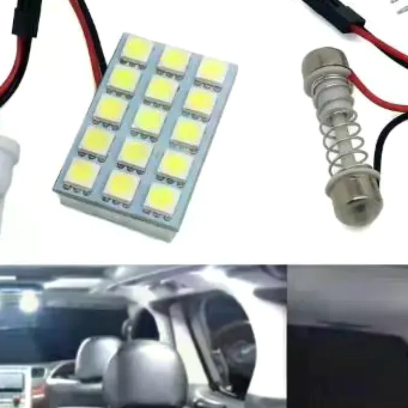 Светодиодная панель T10 5050, белый свет, лампа для чтения, универсальная лампа для багажника, потолочная лампа, 6/9/12/15/24 SMD-светодиода, 12В
Светодиодная панель T10 5050, белый свет, лампа для чтения, универсальная лампа для багажника, потолочная лампа, 6/9/12/15/24 SMD-светодиода, 12В
