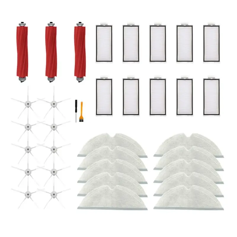 Y59A Main Brush Side Brush Filter Mop Cloth For Roborock Q7 Max,Q7 Max+,Q7 Plus,T8 Robot Vacuum Cleaner Spare Parts
Y59A Main Brush Side Brush Filter Mop Cloth For Roborock Q7 Max,Q7 Max+,Q7 Plus,T8 Robot Vacuum Cleaner Spare Parts