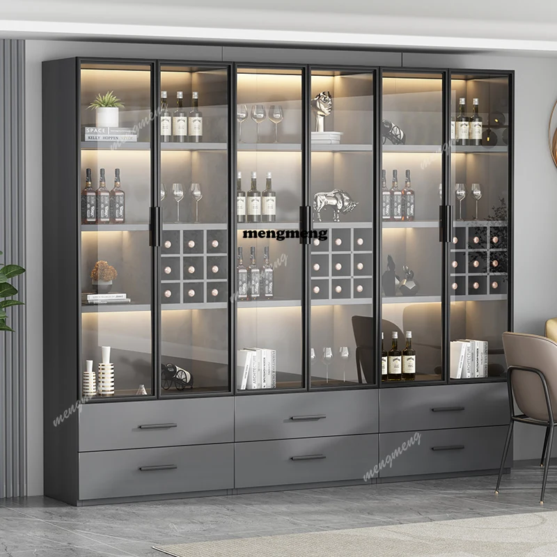 Canteen Furniture Clearance Wine Cabinets For Living Room Whiskey Storage Cabinet Bartender Accessories Glass Display Cabinet
Canteen Furniture Clearance Wine Cabinets For Living Room Whiskey Storage Cabinet Bartender Accessories Glass Display Cabinet