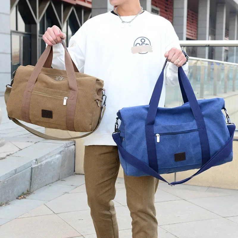 Men Large Capacity Canvas Baglarge Gym Sports Bag Cabin Holdall Duffle Shoulder Travel Weekend Bag Short-Distance Travel Package
Men Large Capacity Canvas Baglarge Gym Sports Bag Cabin Holdall Duffle Shoulder Travel Weekend Bag Short-Distance Travel Package