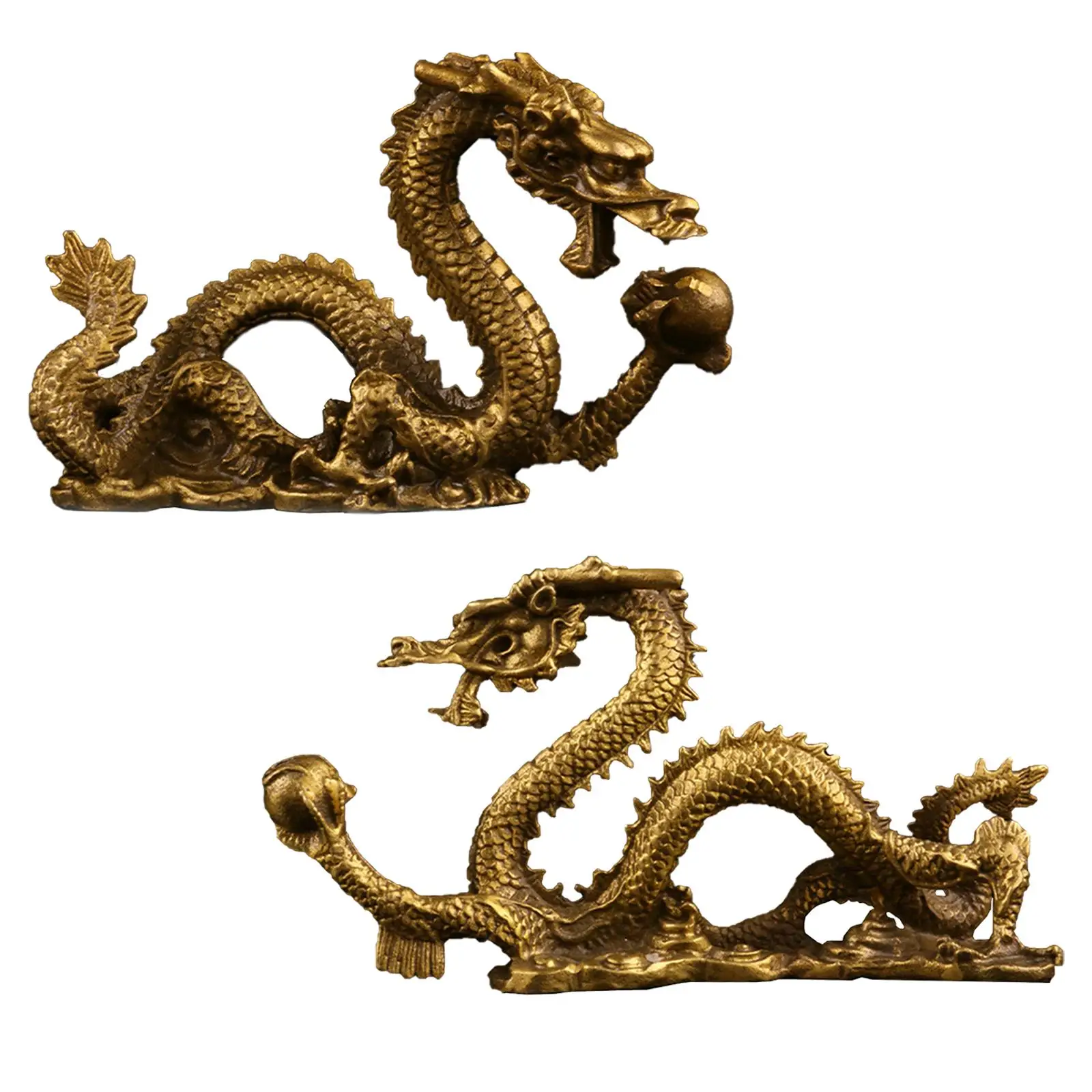 Brass Figurine Dragon Statue Art Hallway Birthday Gift for Home Decor Decoration
Brass Figurine Dragon Statue Art Hallway Birthday Gift for Home Decor Decoration