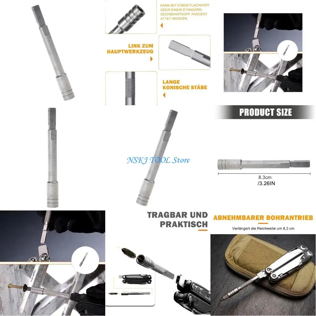 L8RC Precisions Hexagonal Shank 83mm Extension Rod For Cabinet Installation And Electrical Maintenance Tasks
L8RC Precisions Hexagonal Shank 83mm Extension Rod For Cabinet Installation And Electrical Maintenance Tasks