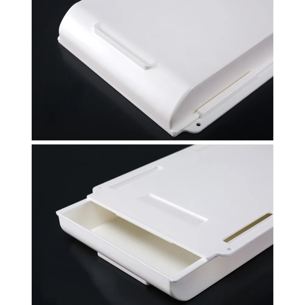 2Pcs Hanging Storage Box ABS Drawer Style Adhesive Pen Box Under Table Desk Organizer Home Office Organizer
2Pcs Hanging Storage Box ABS Drawer Style Adhesive Pen Box Under Table Desk Organizer Home Office Organizer