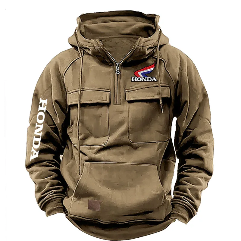 Honda Logo Men's Hoodie Pure Color Patchwork Sports Multi-ket Sweatirt Jaet Thiened Polyester Fabric Daily Wear Autumn New Arriv
Honda Logo Men's Hoodie Pure Color Patchwork Sports Multi-ket Sweatirt Jaet Thiened Polyester Fabric Daily Wear Autumn New Arriv