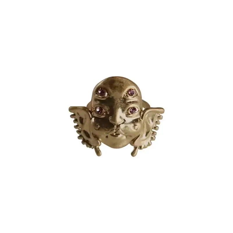 Melanie The Martinez Ring Funny Goth Punk Mask Copper Inlay Purple Crystal Open Ring Music Fans Collection Jewelry
Melanie The Martinez Ring Funny Goth Punk Mask Copper Inlay Purple Crystal Open Ring Music Fans Collection Jewelry