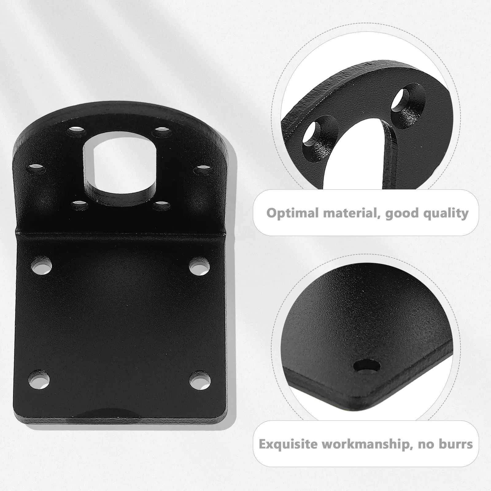 Gear Reduction Motor Holder 37Mm Dc Gear Motor Mounting Bracket Black Anti-Rust Surface Smooth Finish for Hobby Robot Car
Gear Reduction Motor Holder 37Mm Dc Gear Motor Mounting Bracket Black Anti-Rust Surface Smooth Finish for Hobby Robot Car