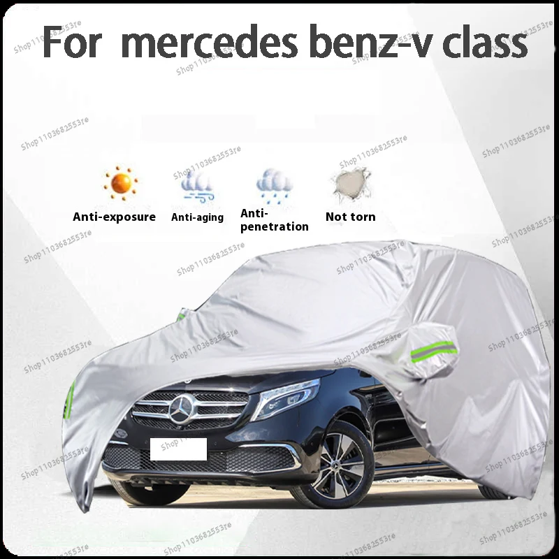For Mercedes Benz V Class Fit Car Cover Waterproof Dustproof Sunshade (UV) Snowproof | Silve Full Cover with All-Day Protection
For Mercedes Benz V Class Fit Car Cover Waterproof Dustproof Sunshade (UV) Snowproof | Silve Full Cover with All-Day Protection