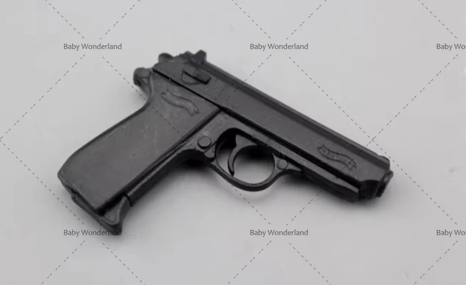 In Stock 1/12 Ratio PPK Soldier P istol Weapon Model Scene Props Fit 6''Action Figure Body Accessories Length About 4cm
In Stock 1/12 Ratio PPK Soldier P istol Weapon Model Scene Props Fit 6''Action Figure Body Accessories Length About 4cm