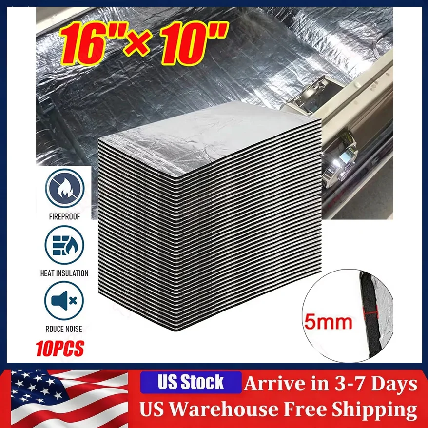 Self-Adhesive Fireproof Sound Deadener Heat Insulation Mat Car Heat and Sound Insulating Cotton Mats For Car Hood Engine 5mm
Self-Adhesive Fireproof Sound Deadener Heat Insulation Mat Car Heat and Sound Insulating Cotton Mats For Car Hood Engine 5mm