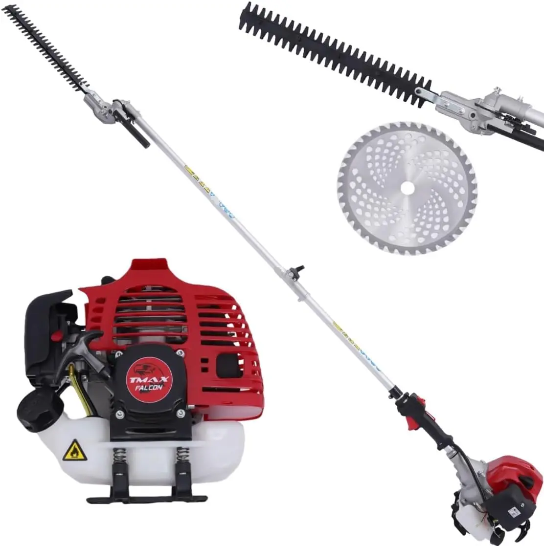 Многофункциональная газонокосилка 4-в-1 с боковым креплением (2-тактный двигатель 51,7 куб. см) — мощность 1,4 кВт и 6500 об/мин, бак 1,2 л и удлинительная штанга, идеально подходит для стрижки травы/кустарников
Многофункциональная газонокосилка 4-в-1 с боковым креплением (2-тактный двигатель 51,7 куб. см) — мощность 1,4 кВт и 6500 об/мин, бак 1,2 л и удлинительная штанга, идеально подходит для стрижки травы/кустарников