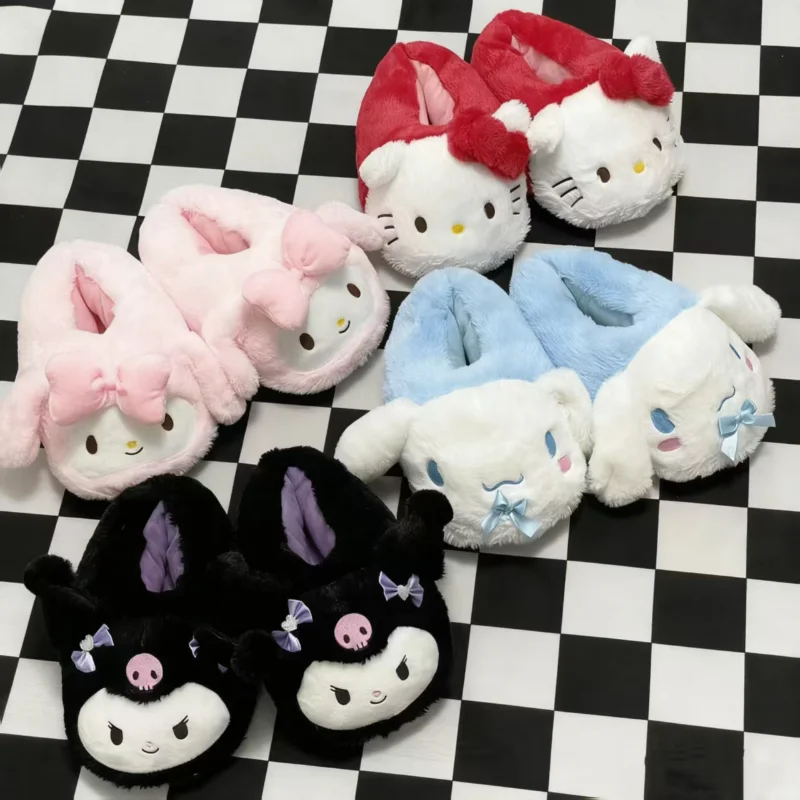 Hello Kitty Girl Cotton Warm Slipper New Sanrio Kuromi Cinnamoroll Y2K Anime Autumn Winter Indoor Shoes Couple Home Slipper Gift
Hello Kitty Girl Cotton Warm Slipper New Sanrio Kuromi Cinnamoroll Y2K Anime Autumn Winter Indoor Shoes Couple Home Slipper Gift