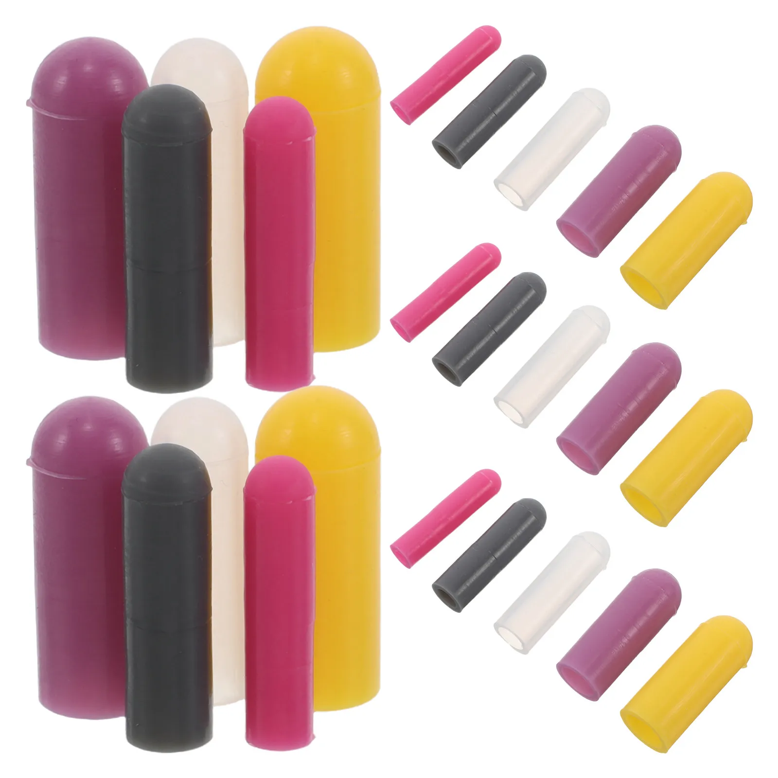 25pcs Silicone Zipper Covers For Dryer Prevent Scratches Protect Clothes Dryer Drum Washer Interior In 5 Sizes & 5 Colors
25pcs Silicone Zipper Covers For Dryer Prevent Scratches Protect Clothes Dryer Drum Washer Interior In 5 Sizes & 5 Colors