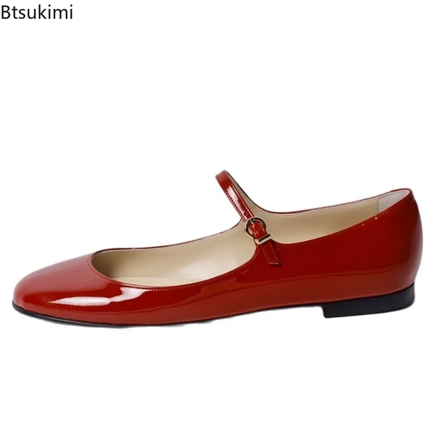 2025 Women's Summer Round Toe Flat Pumps Red PU Red Ballet Shoes Girls Evening Ankle Strap Loafers Shoes Causal Walking Shoes
2025 Women's Summer Round Toe Flat Pumps Red PU Red Ballet Shoes Girls Evening Ankle Strap Loafers Shoes Causal Walking Shoes