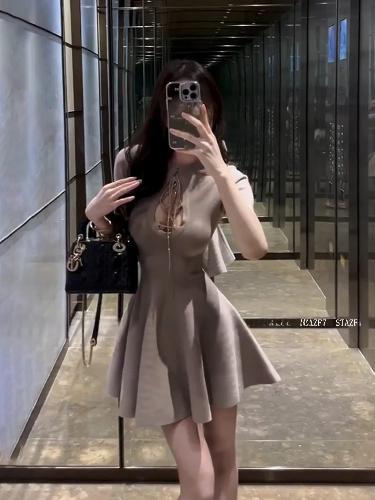 Stazf7 Spring A-Line Dress Elegant Ladylike Tie Waist Hollow out plus Size Women's Dress French Style City Commute Date Dress
Stazf7 Spring A-Line Dress Elegant Ladylike Tie Waist Hollow out plus Size Women's Dress French Style City Commute Date Dress