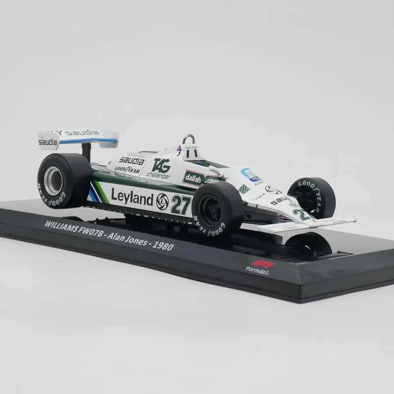 Ixo 1:24 Scale Diecast Alloy WILLIAMS FW07B Alan Jones 1980 Racing Toys Cars Model Classics Adult Gifts Souvenir Static Display
Ixo 1:24 Scale Diecast Alloy WILLIAMS FW07B Alan Jones 1980 Racing Toys Cars Model Classics Adult Gifts Souvenir Static Display