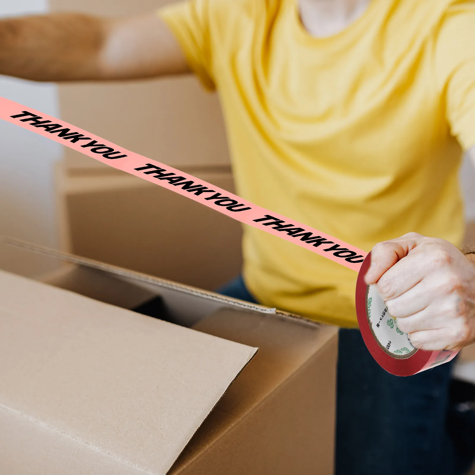 Pink Sealing Tape Wrapping for Dispenser Cute Packing Refill Decoration DIY Package Festive Plastic Decorative
Pink Sealing Tape Wrapping for Dispenser Cute Packing Refill Decoration DIY Package Festive Plastic Decorative