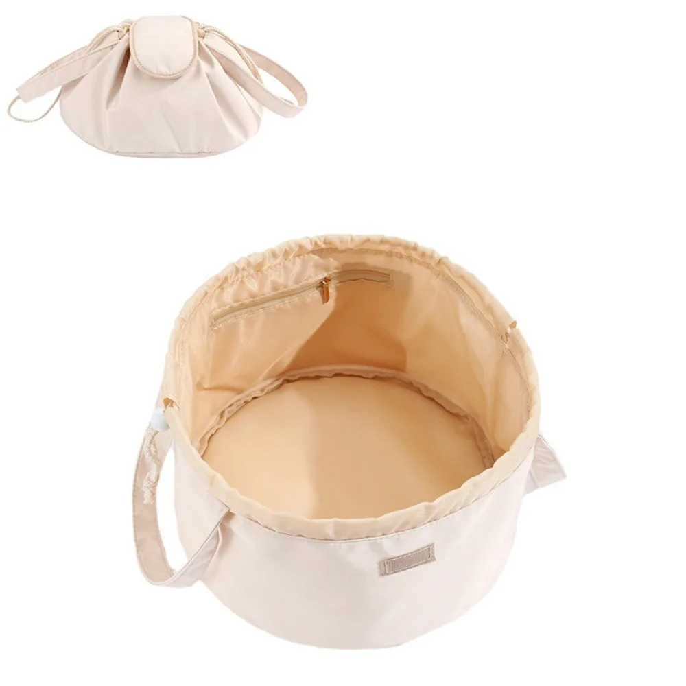 Drawstring Women's Makeup Bag Large Capacity Portable Grooming Case Toiletries Organizer Travel Storage Make Up Storage Bag
Drawstring Women's Makeup Bag Large Capacity Portable Grooming Case Toiletries Organizer Travel Storage Make Up Storage Bag
