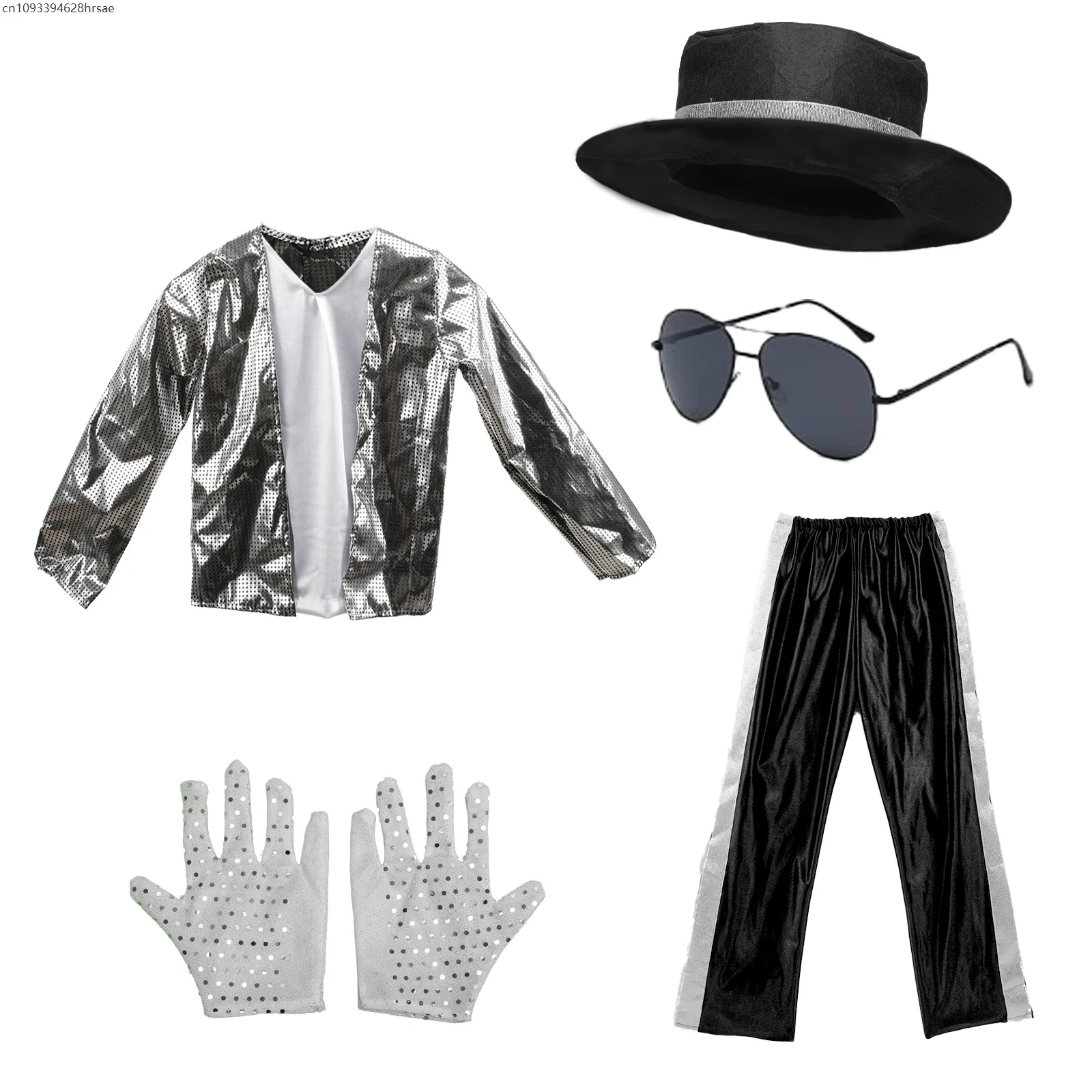 5pcs Set Kids Disco Costume Boys Singer Cosplay Dance Suits Stage Performance Clothing 80s 90s Hip Hop Shiny Outfit For Children
5pcs Set Kids Disco Costume Boys Singer Cosplay Dance Suits Stage Performance Clothing 80s 90s Hip Hop Shiny Outfit For Children