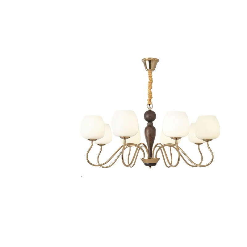 French antique living room chandelier American pastoral rural simple solid wood dining room Chinese bedroom study lamp
French antique living room chandelier American pastoral rural simple solid wood dining room Chinese bedroom study lamp
