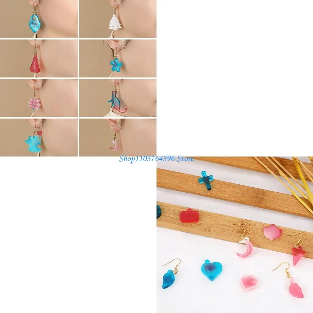 Ювелирные изделия из смолы, силиконовые формы, инструмент для изготовления ювелирных изделий, формы для сережек, подходящие для
Ювелирные изделия из смолы, силиконовые формы, инструмент для изготовления ювелирных изделий, формы для сережек, подходящие для