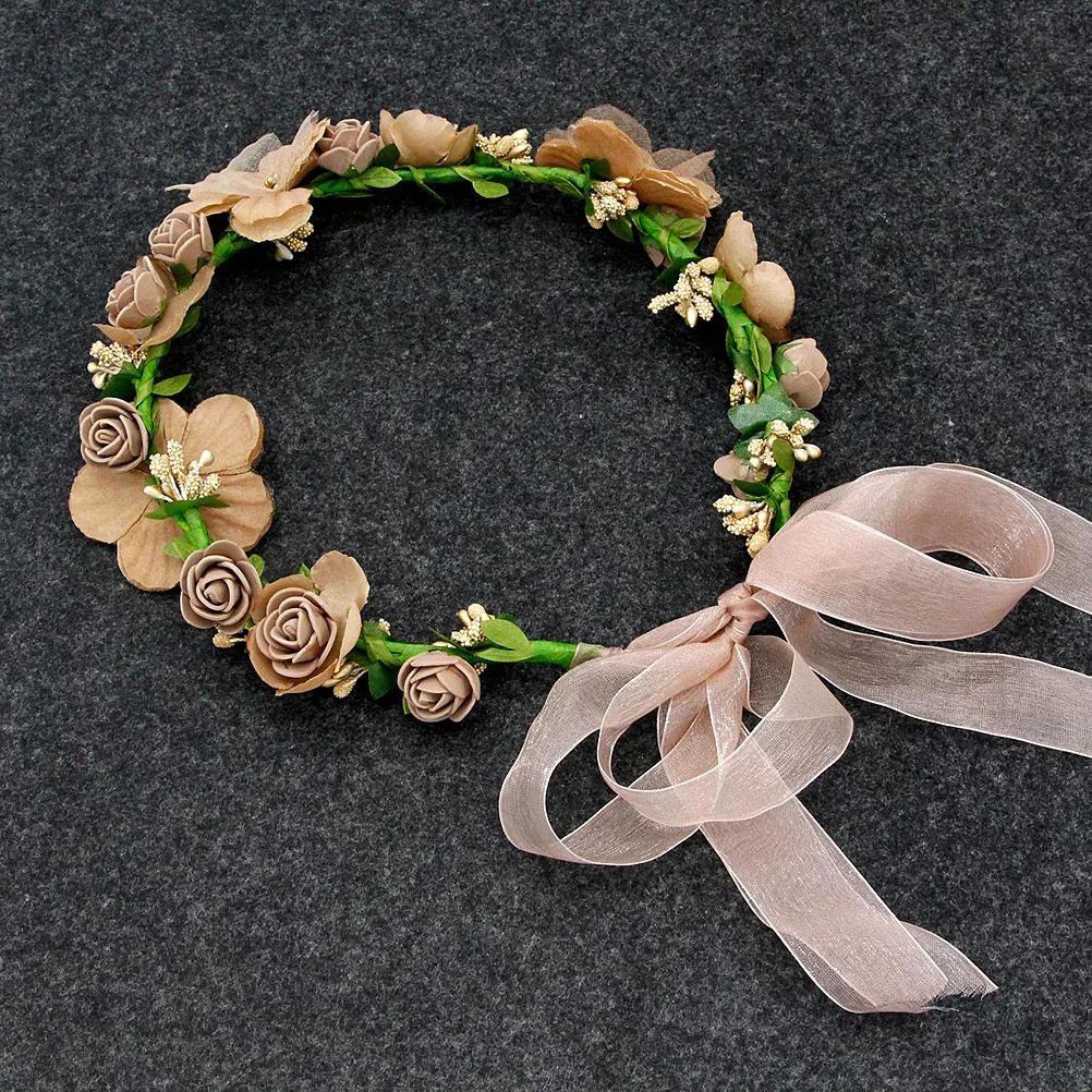 Floral Headpiece Bridal Wedding Hair Wreath Girly Elegant Cloth Material Comfortable Fit Easy Wear Party Festival
Floral Headpiece Bridal Wedding Hair Wreath Girly Elegant Cloth Material Comfortable Fit Easy Wear Party Festival