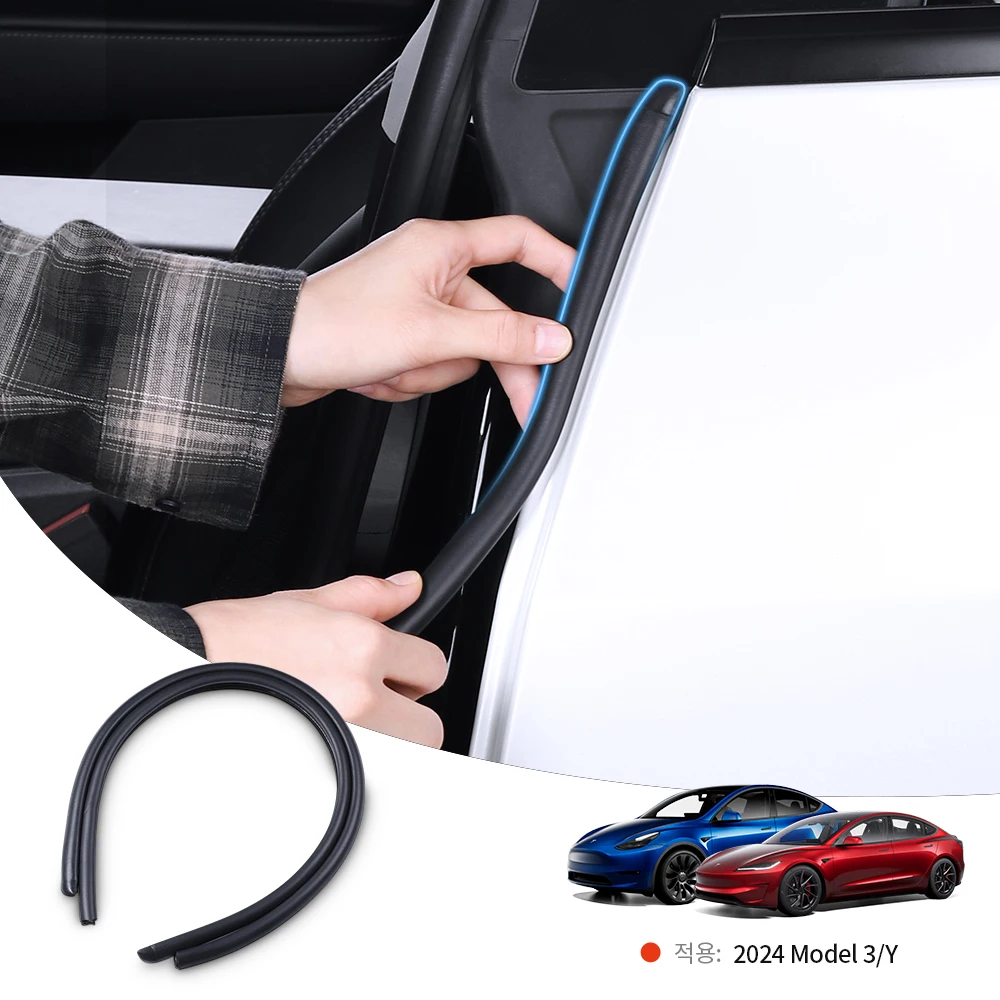 YZ For Tesla Model 3 Y 2021-2025 Door Seal Soundproof Kit Car Edge Weatherstrip Sound Insulation Noise Prevention Accessories
YZ For Tesla Model 3 Y 2021-2025 Door Seal Soundproof Kit Car Edge Weatherstrip Sound Insulation Noise Prevention Accessories