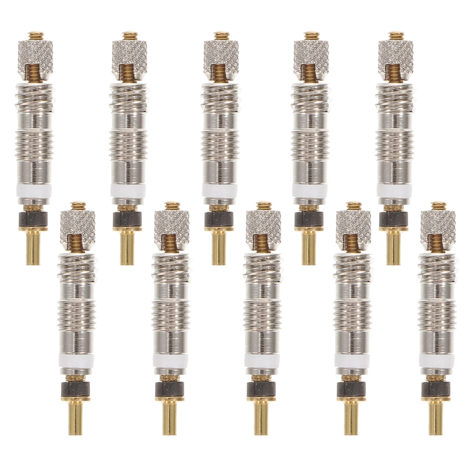 10Pcs Valve Core Copper Nickel Plated Replaces Old Leaking Valve Stops Air Loss Tubeless Road Bike Stem Core
10Pcs Valve Core Copper Nickel Plated Replaces Old Leaking Valve Stops Air Loss Tubeless Road Bike Stem Core