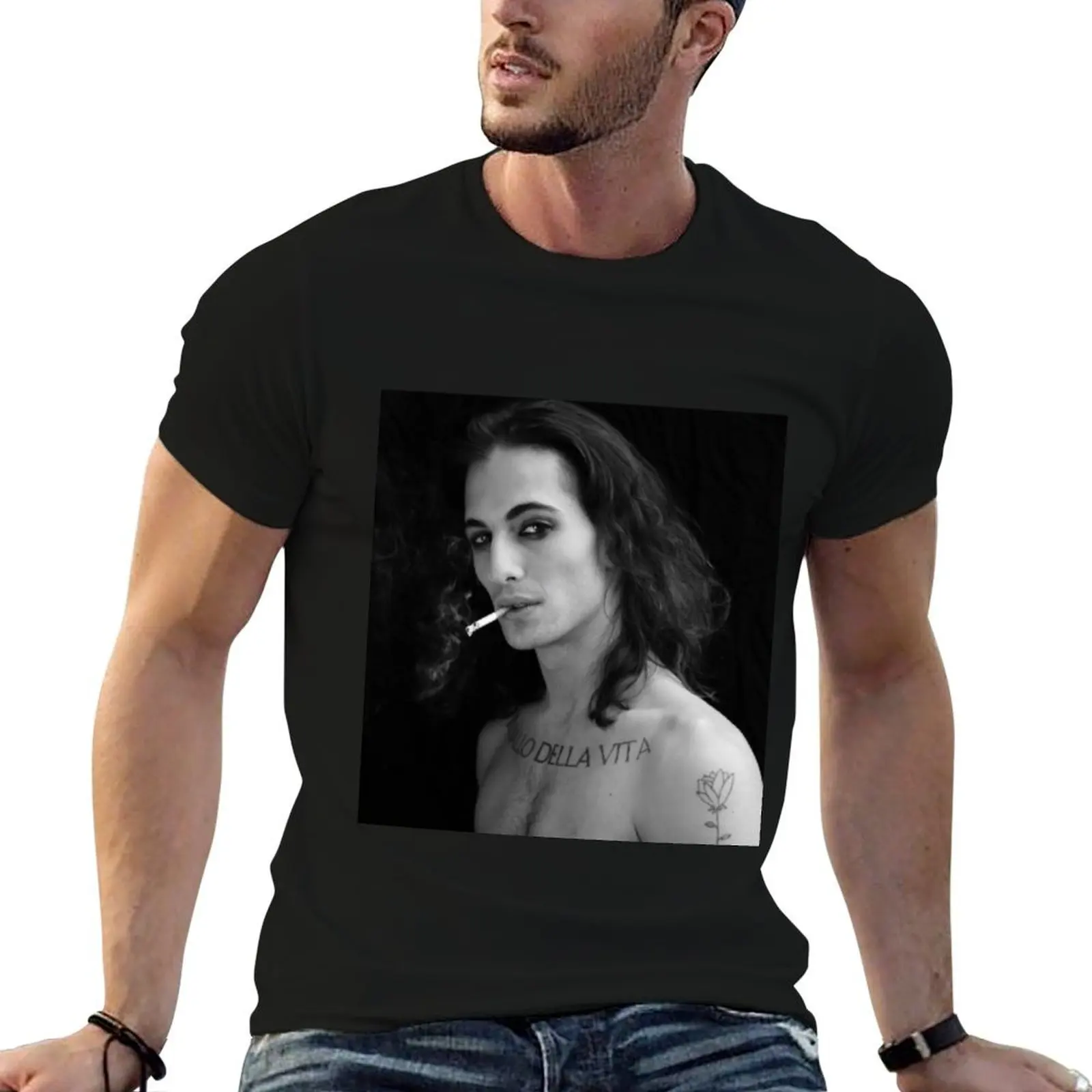 Damiano David Maneskin T-Shirt t shirts cotton 100% man t shirt luxury t shirts for man graphic vintage T-shirt
Damiano David Maneskin T-Shirt t shirts cotton 100% man t shirt luxury t shirts for man graphic vintage T-shirt