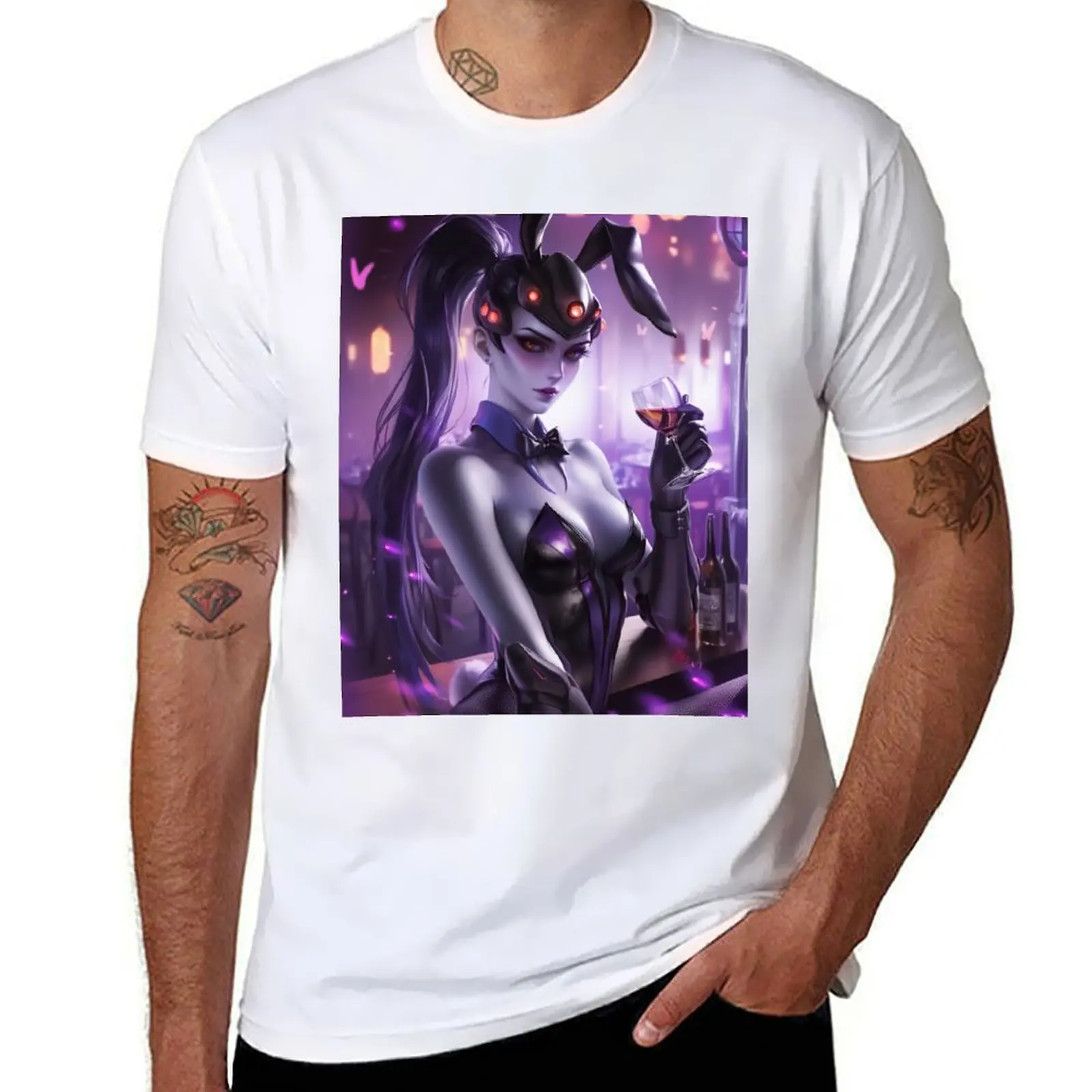 Bunny Girl Widowmaker T-Shirt cotton tshirt 100% t shirts for man slim fit t shirts for man cotton funny T-shirt
Bunny Girl Widowmaker T-Shirt cotton tshirt 100% t shirts for man slim fit t shirts for man cotton funny T-shirt