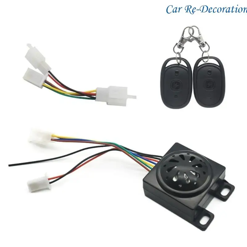 R58D Electric Bike/Tricycle Alarm 48V-72V Wireless Remote Control Security Alarm Electric Bike Scooter Alarm Waterproof
R58D Electric Bike/Tricycle Alarm 48V-72V Wireless Remote Control Security Alarm Electric Bike Scooter Alarm Waterproof