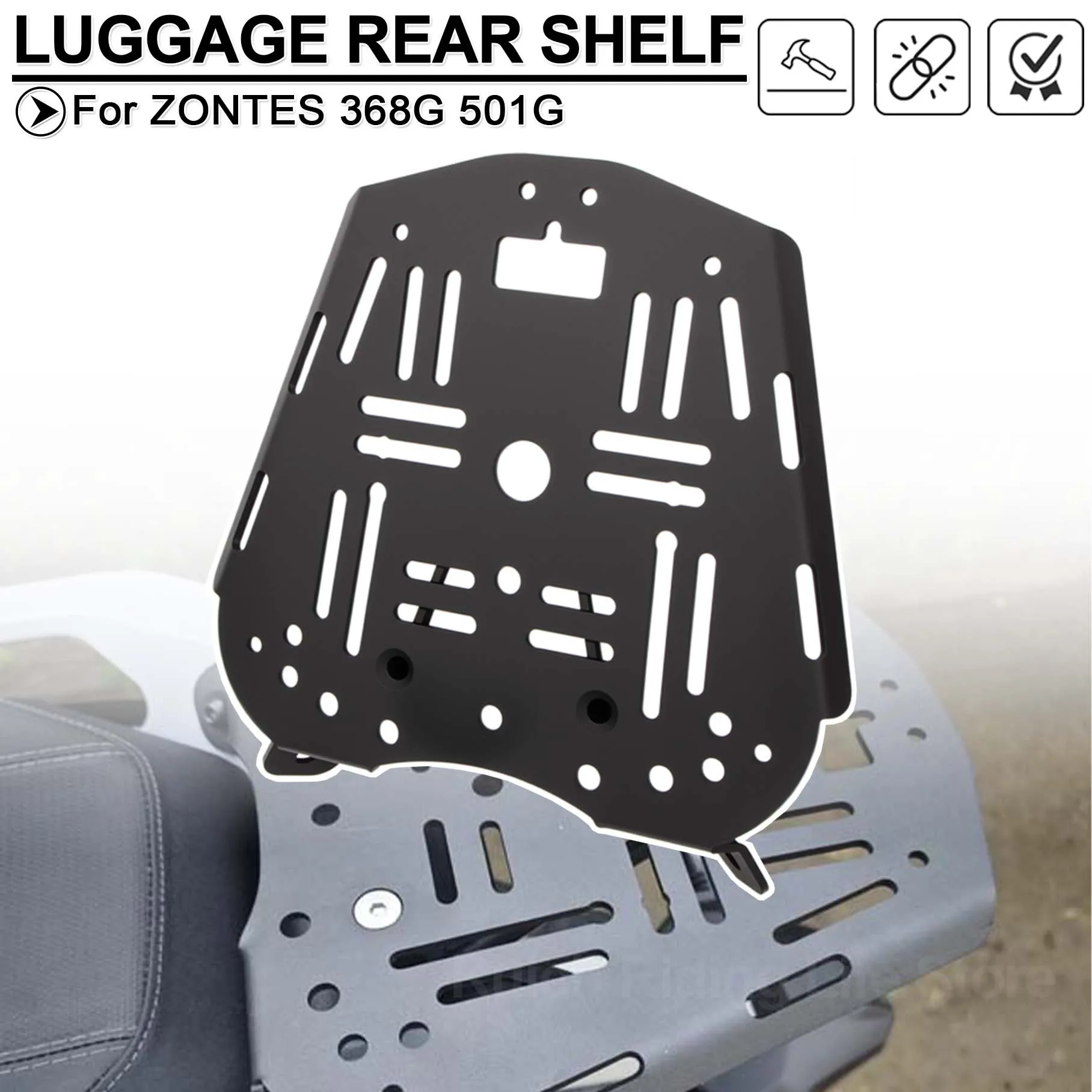 Motorcycle 368G Rear Luggage Rack Carrier Support Holder Bracket Accessories For ZONTES 368G 501G 368 501 G 368 501 368g 501g
Motorcycle 368G Rear Luggage Rack Carrier Support Holder Bracket Accessories For ZONTES 368G 501G 368 501 G 368 501 368g 501g