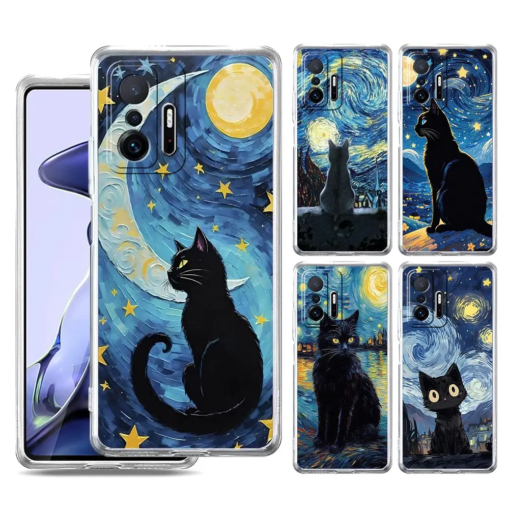 Cat Van Gogh Starry Sky Phone Case For Xiaomi 14 15 13 14T 13T 12T 11T Pro 12 11 Lite Poco X7 X6 X5 X3 NFC F7 F6 Clear Cover
Cat Van Gogh Starry Sky Phone Case For Xiaomi 14 15 13 14T 13T 12T 11T Pro 12 11 Lite Poco X7 X6 X5 X3 NFC F7 F6 Clear Cover