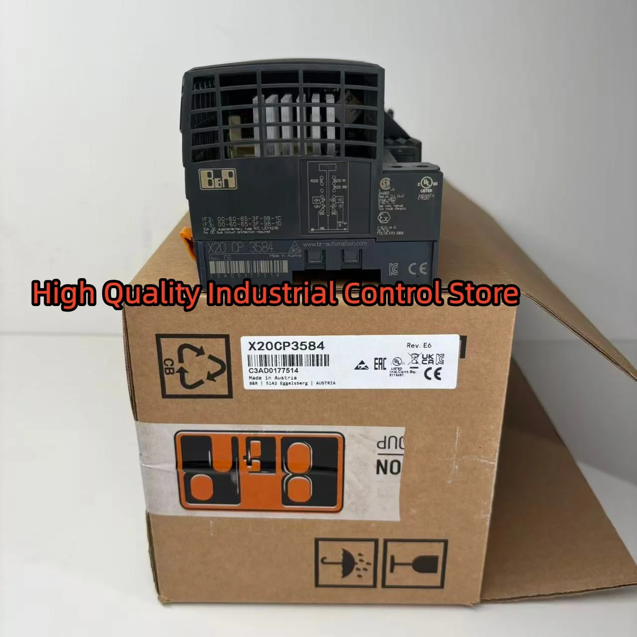 Модуль контроллера X20CP3584 новый в коробке
Модуль контроллера X20CP3584 новый в коробке