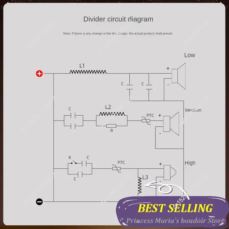AB30-6 шт. 3-полосный 250 Вт 850/5200 Гц делитель частоты DIY схема фильтра динамика высокие частоты средние басы Hi-Fi стерео аудио кроссовер
AB30-6 шт. 3-полосный 250 Вт 850/5200 Гц делитель частоты DIY схема фильтра динамика высокие частоты средние басы Hi-Fi стерео аудио кроссовер