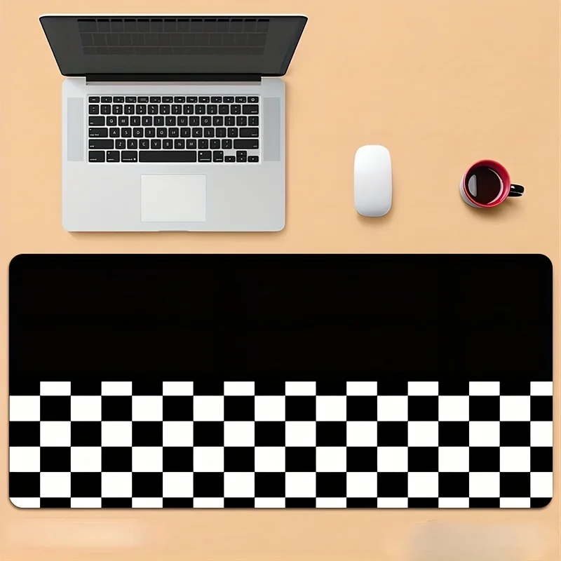 Большой коврик для стола с шахматным узором, нескользящий, резиновый, для игр и офиса
Большой коврик для стола с шахматным узором, нескользящий, резиновый, для игр и офиса