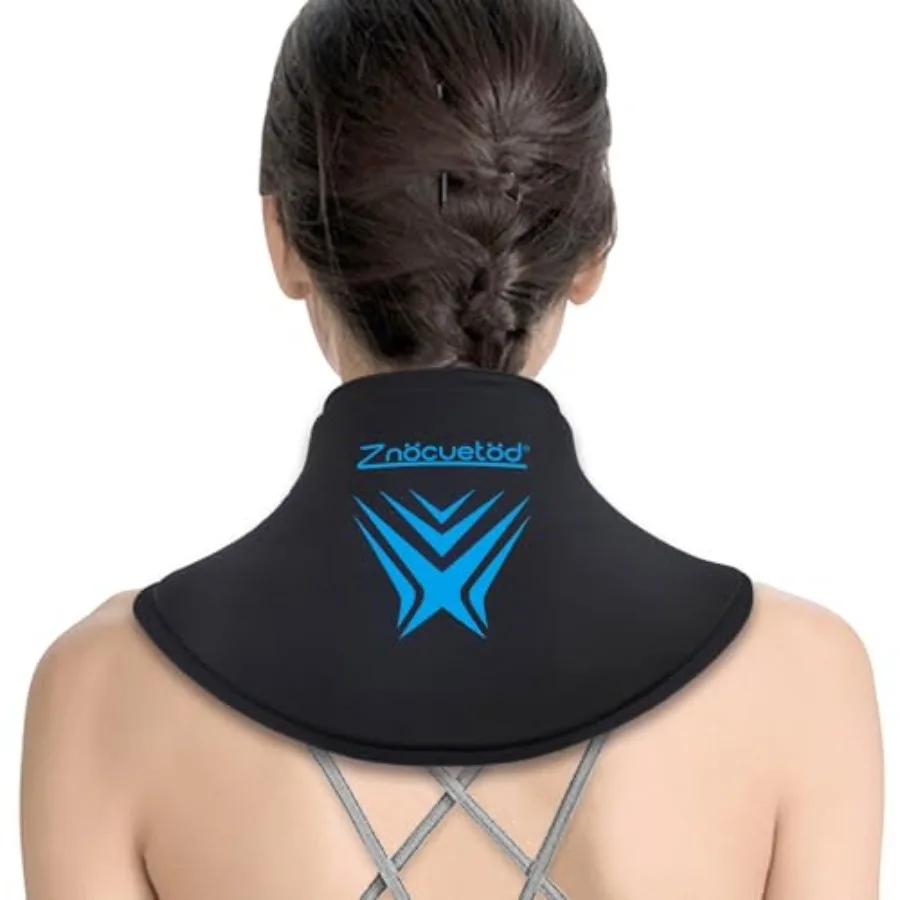 Neck Ice Pack Wrap Reusable Gel Ice Packs for Cervical Injuries Pain Relief, Flexible Cold Hot Compress Therapy for Shoulder Sw
Neck Ice Pack Wrap Reusable Gel Ice Packs for Cervical Injuries Pain Relief, Flexible Cold Hot Compress Therapy for Shoulder Sw