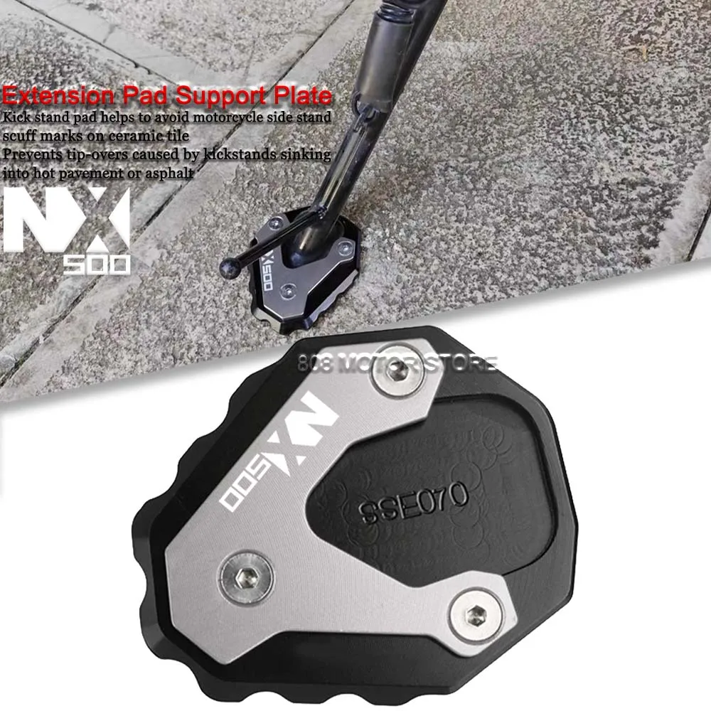 For Honda NX500 nx500 Motorcycle Kickstand Foot Side Stand Extension Pad Support Plate
For Honda NX500 nx500 Motorcycle Kickstand Foot Side Stand Extension Pad Support Plate