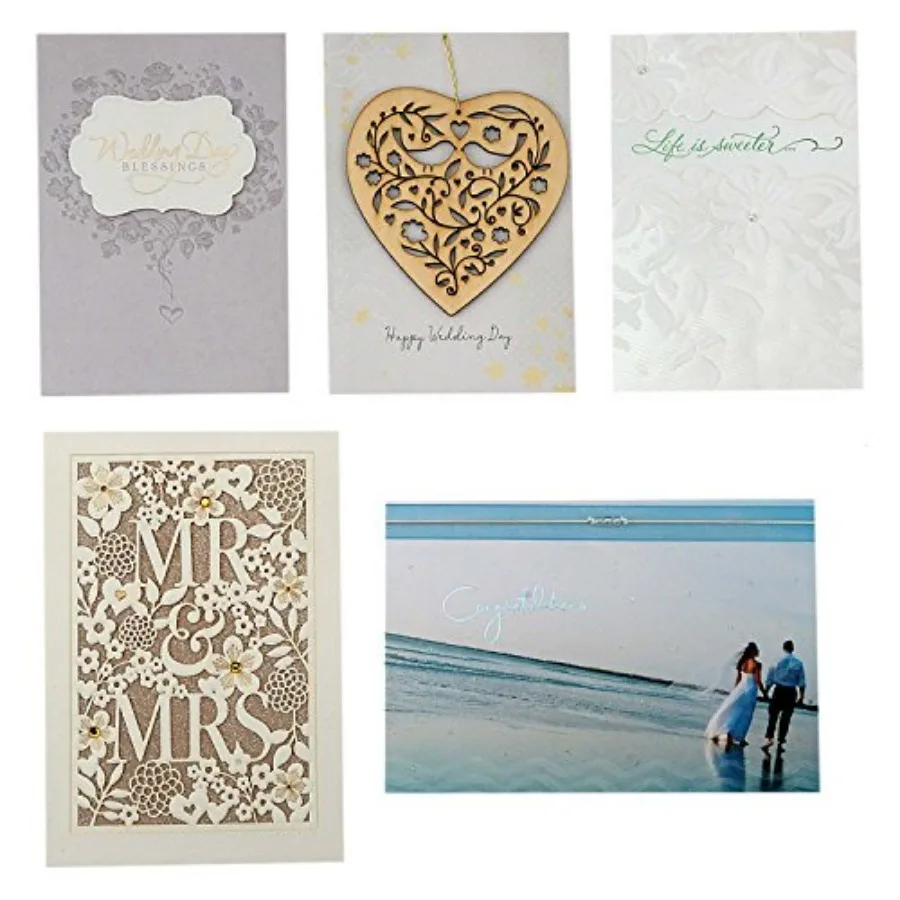 Wedding Ca Assortment 5 Ca wit Envs
Wedding Ca Assortment 5 Ca wit Envs
